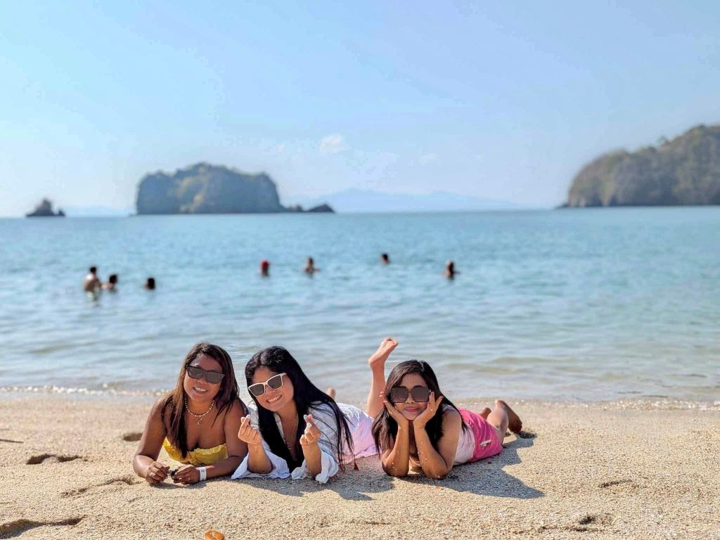 Langkawi in Malaysia with green island views and tropical coast